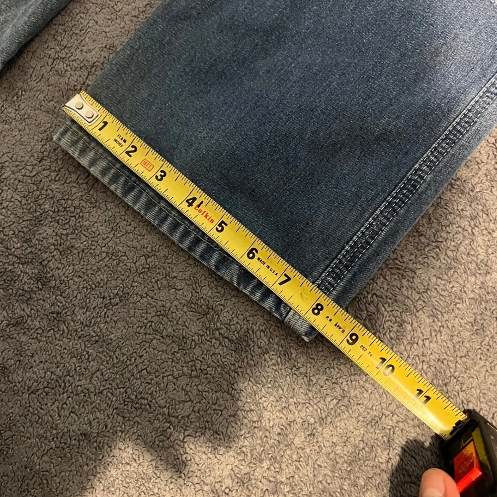Vintage Carhartt Dungaree Fit Carpenter Jeans Mens 30x32 Distressed Workwear